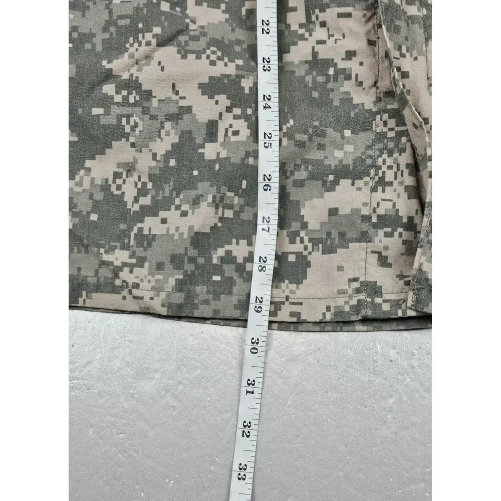 U.S. Military Army Jacket Mens Large/Long.  Full‎ Zip Digital Camo Uniform